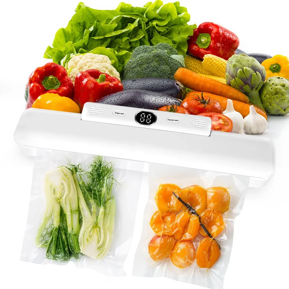Automatic Vacuum Sealer Machine For Food Storage Food Saver Bags Sealing Machine