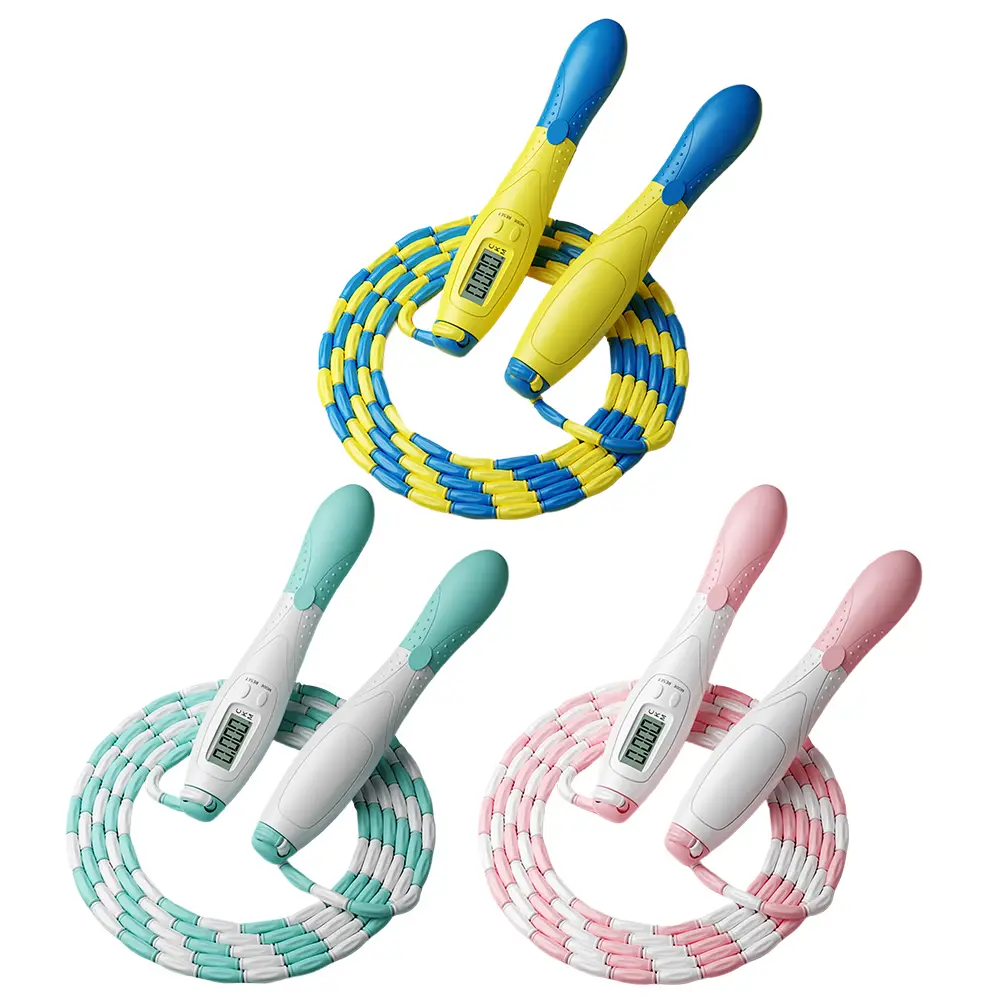 Jump Rope Plastic Segmented Jump Rope with Counter...