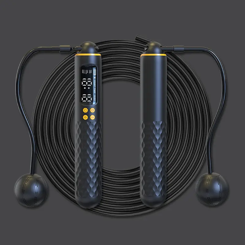 Jump Rope With Counter Adjustable Skipping Calorie Smart For Fitness Exercise And Weight Lose Counting
