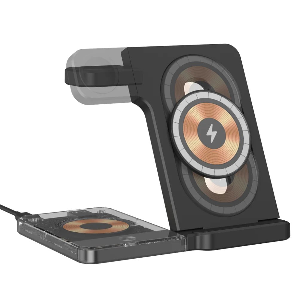 Magnetic Wireless Charger Stand 5-in-1 Charging Stand