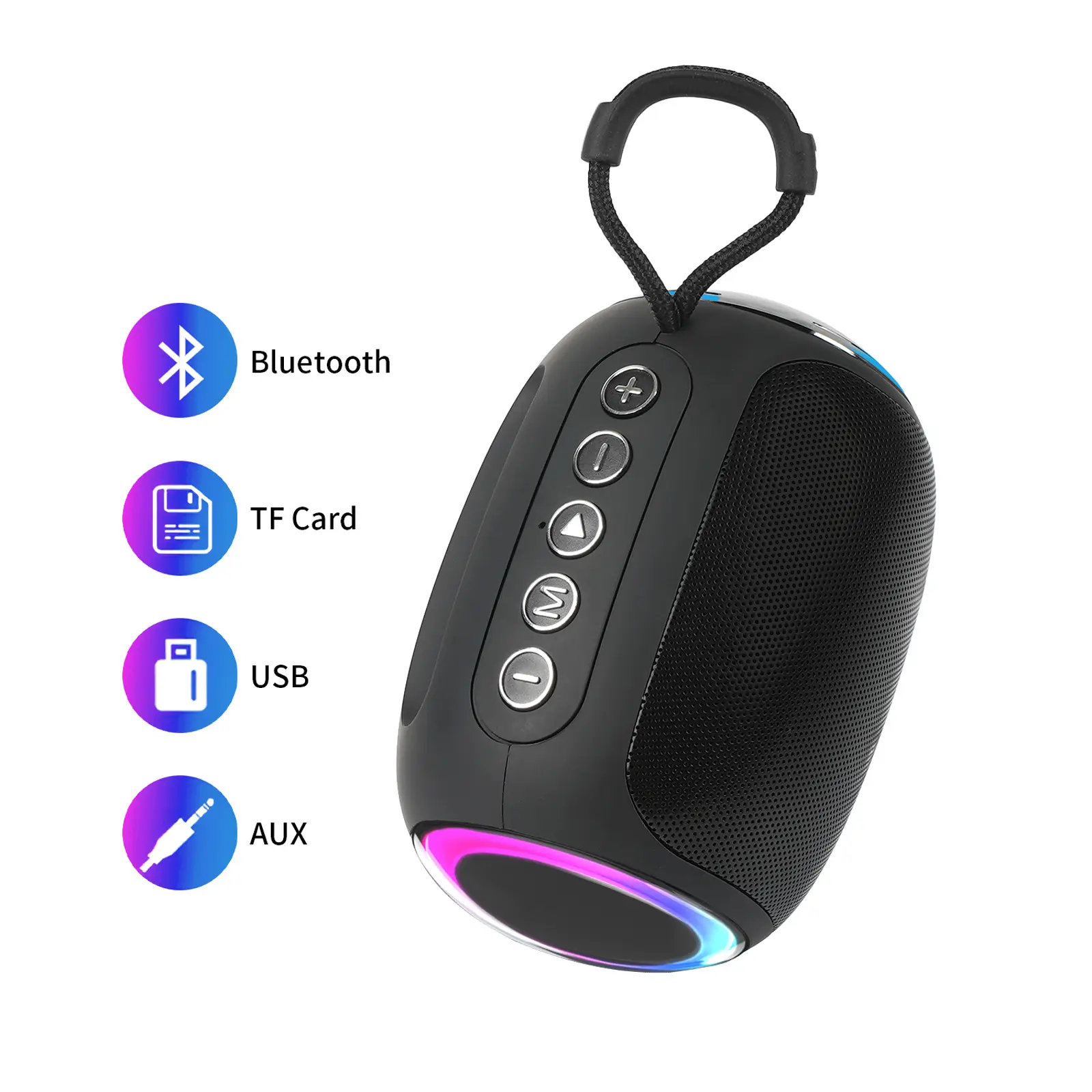 Portable Wireless Bluetooth Speaker For Outdoor Sport Portable Music Audio Player USB Bluetooth Speak Party Radio