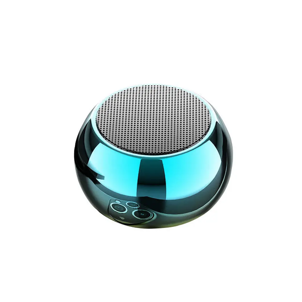 Wireless Bluetooth Speaker Portable Metal Heavy Subwoofer Outdoor Mini Bluetooth Small Speaker