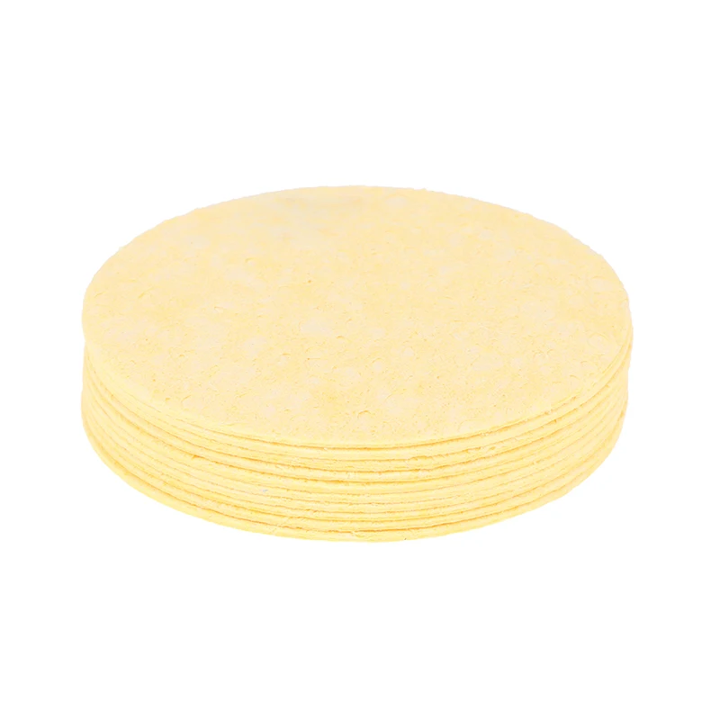 10Pcs Soft Facial Cleaning Sponge Pad Facial Washing Cleaning Compressed Cleanser