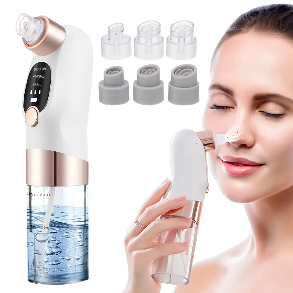 Small Bubble Blackhead Remover Pore Vacuum Face Cleaner Black Head Extractor