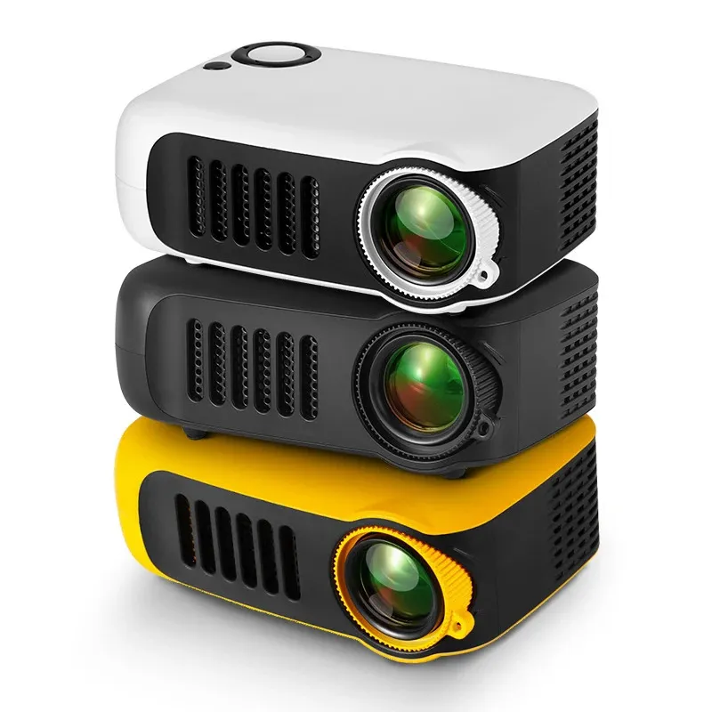 Mini Projector Portable 3D LED Video Projectors Ho...
