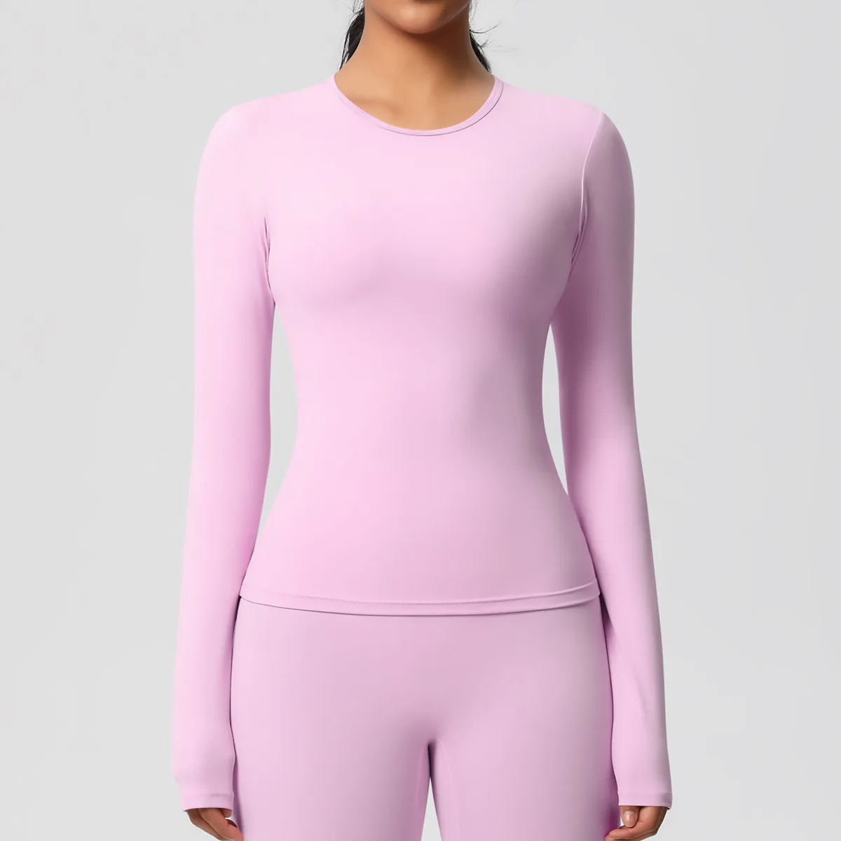 Women's Yoga T-shirt Sports Top Long Sleeve