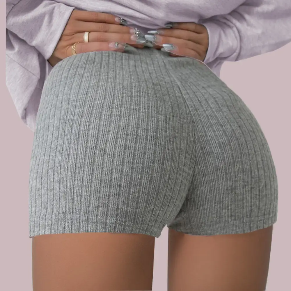 Stylish High-Waisted Athletic Shorts And Butt-Lifting Fitness Pants