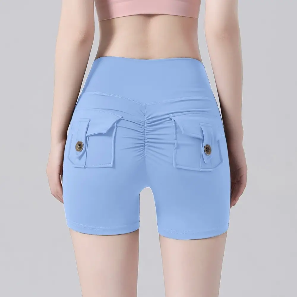 High-Waisted Breathable Hip-Lifting Shorts