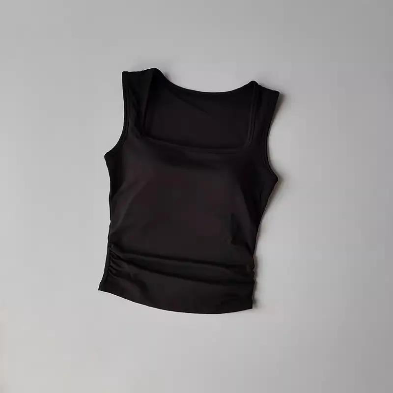 Women's Sports Vest Square Collar H-Shaped