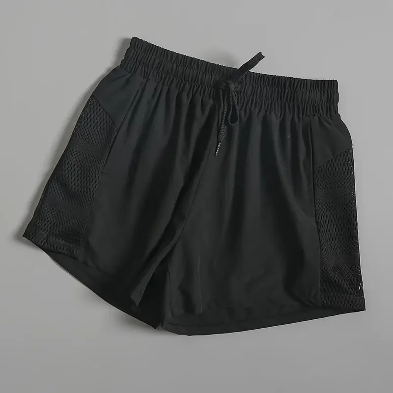 High-Waisted Quick-Drying Loose-Fitting Running And Fitness Shorts