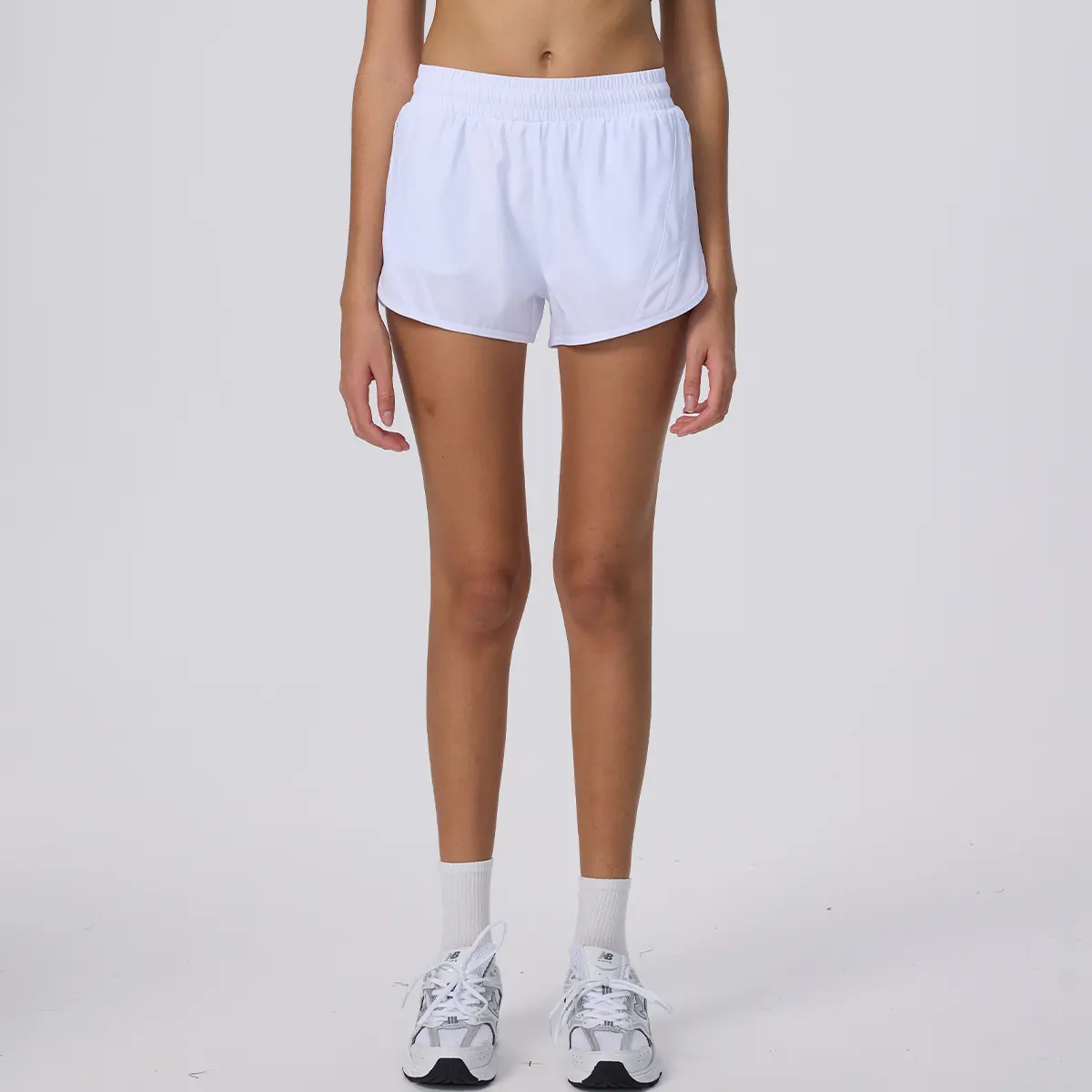 High-Waisted Athletic Shorts