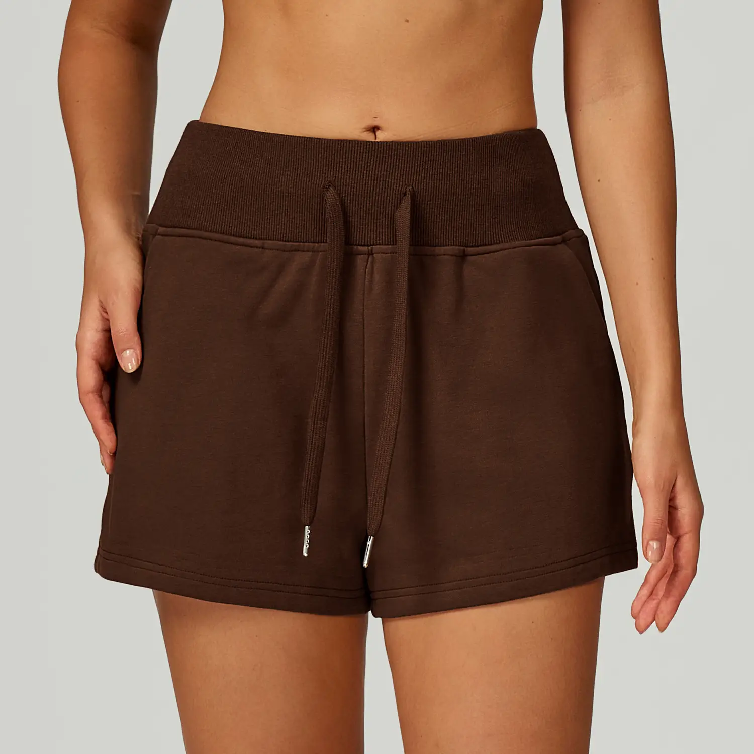 Women's High-Waisted Sports Outdoor Casual Running Fitness Shorts