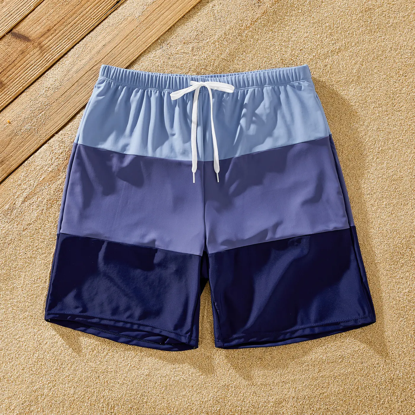 Men's Drawstring Swim Trunks Quick Drying Swim Shorts