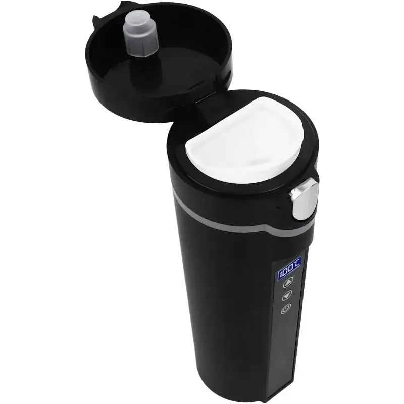 Car Heating Cup Electric Heated Travel Smart Tempe...