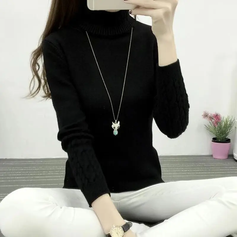 Sweater Women Long Sleeve Knitted Women Sweaters