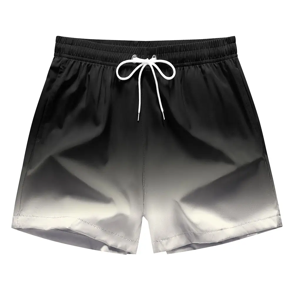 Men's Quick Dry Board Shorts Swim Trunks Bathing Suit Breathable Drawstring With Pockets For Surfing Beach Cusual