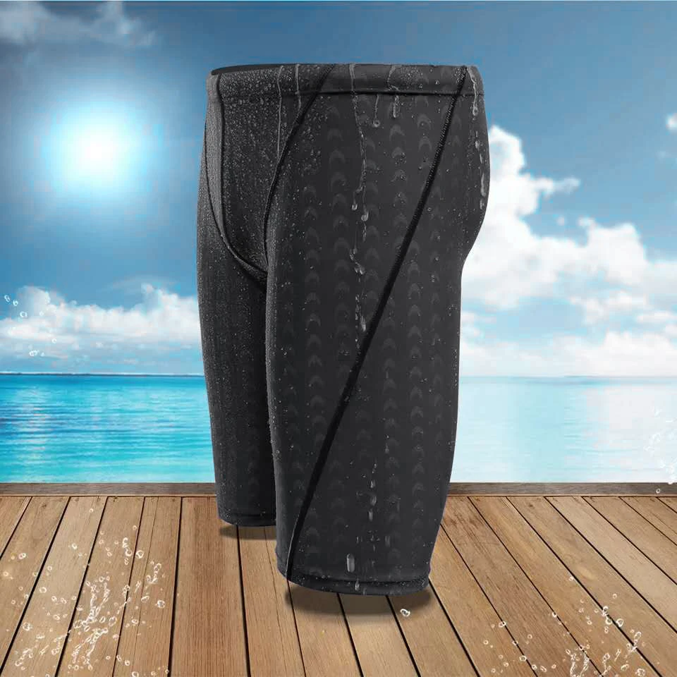 Men's Quick Drying Elastic Swimming Shorts Swimsuit