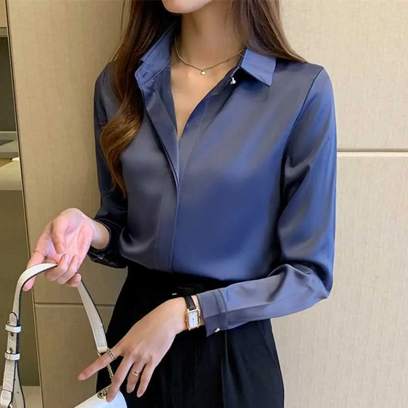 Women's Long-Sleeved Basic Shirt