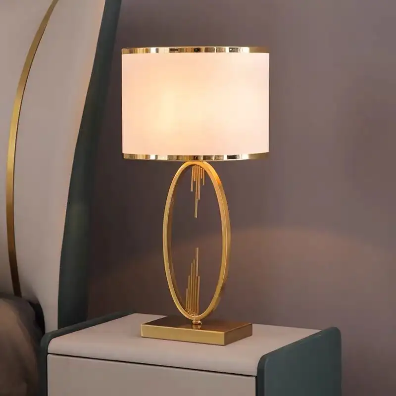 LED Warm Atmosphere Desk Lamp For Bedroom Bedside Living Room Decor European Creative Home Table Lamps