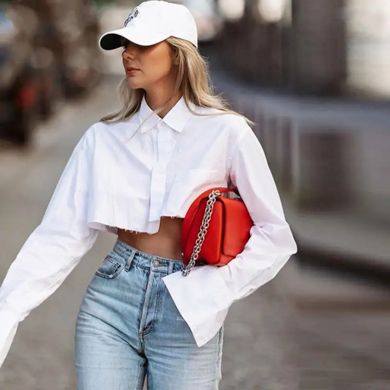Women's Long-Sleeved Korean Style Shirt