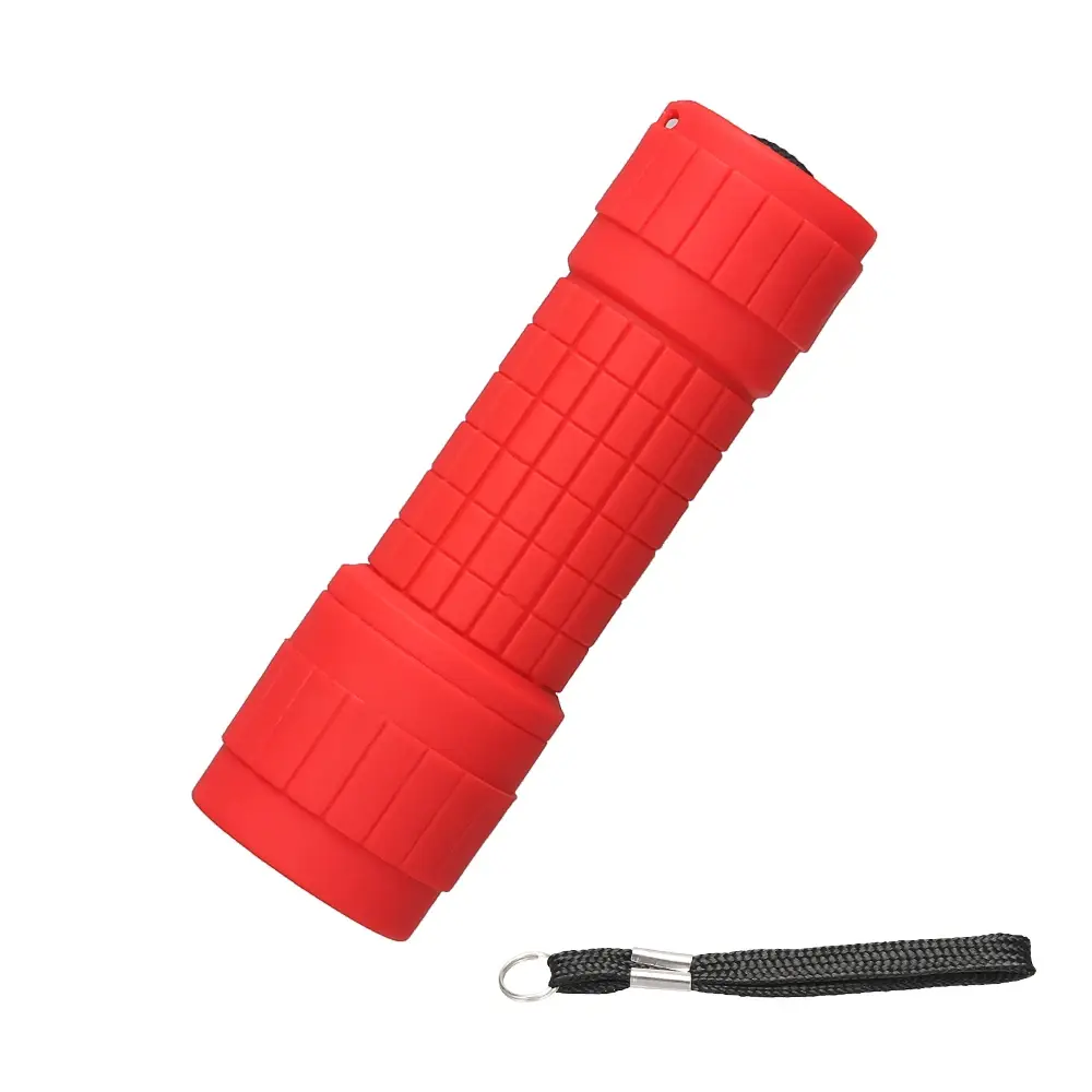 Mini Portable Flashlight Lamp Beads Strong Lighting Outdoor Emergency Torch