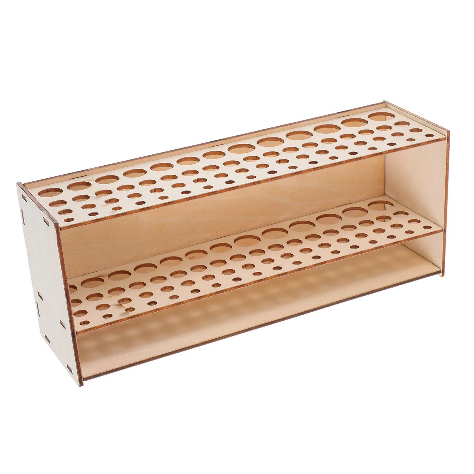 Pen Holder with Multiple Slots Wall Mountable Desk Organizer