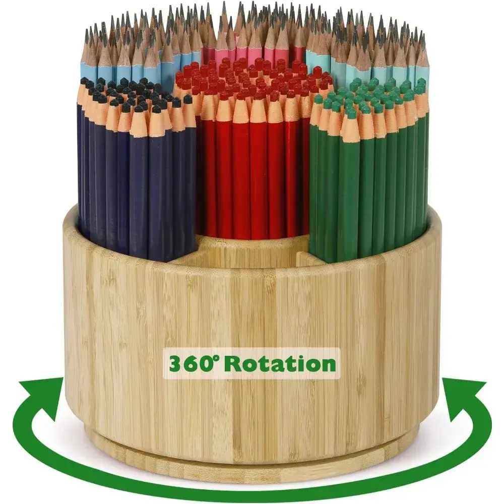 Pencil Holder Desk Organizer Office Supplies Desktop Storage