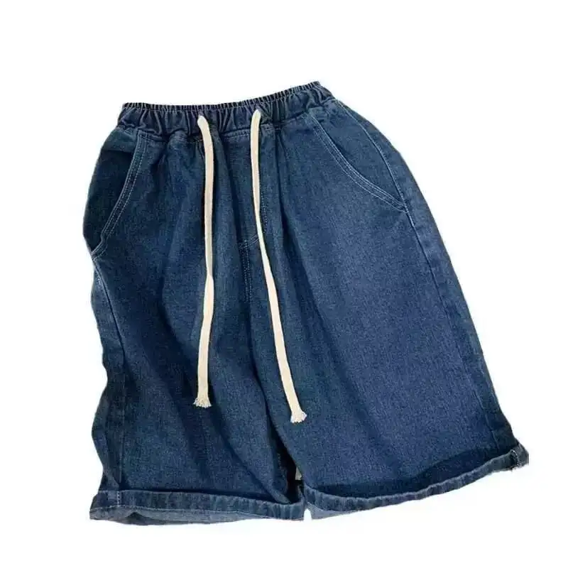 Men's Fashion Denim Shorts Loose ...