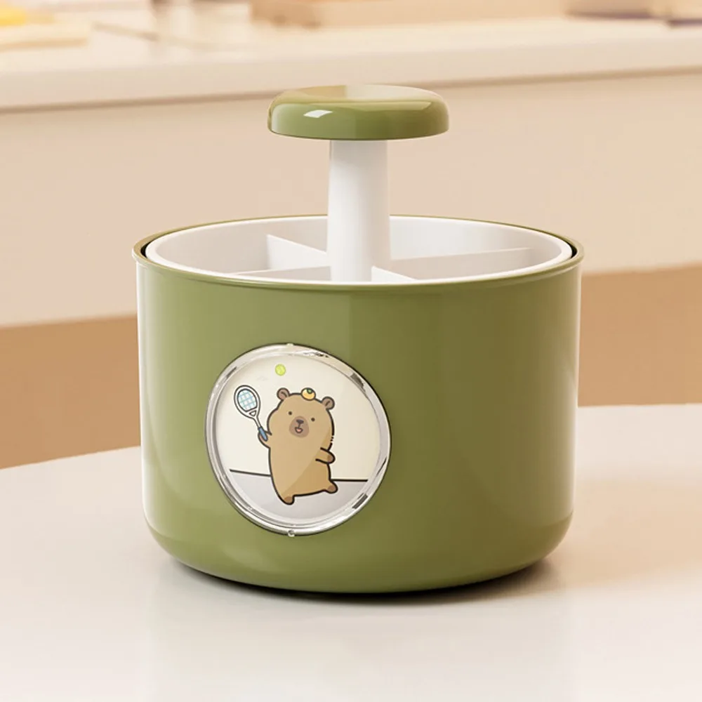 Rotating Pen Holder Rotatable Large Capacity Desktop Storage Box