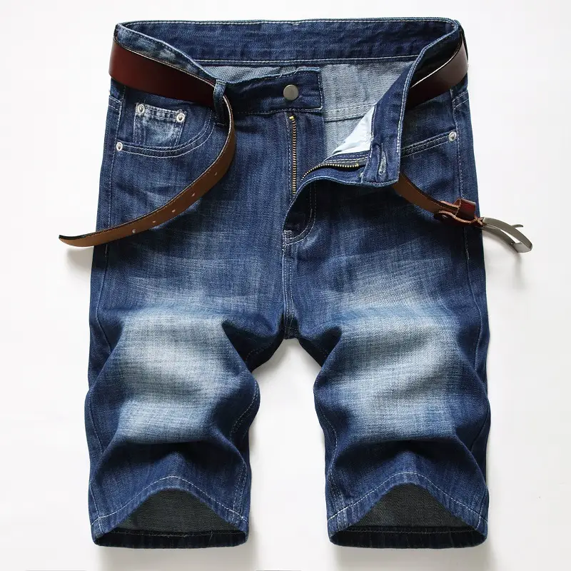 Men's Denim Shorts Fashion Retro Style Casual Shor...