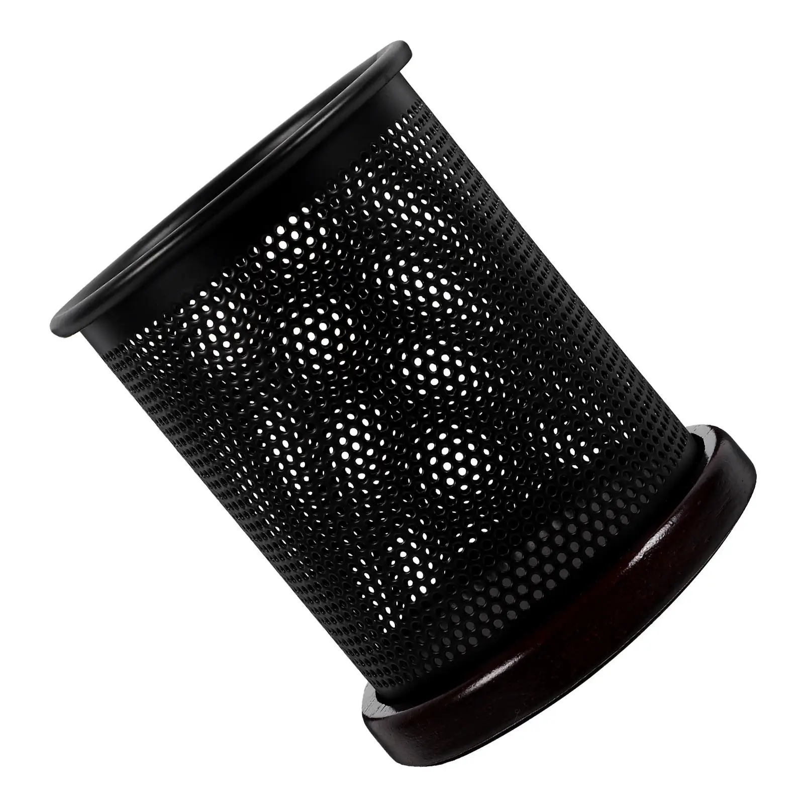 Hollow-Out Pen Holder Office Pencil Storage Container for Desk Pen Holder