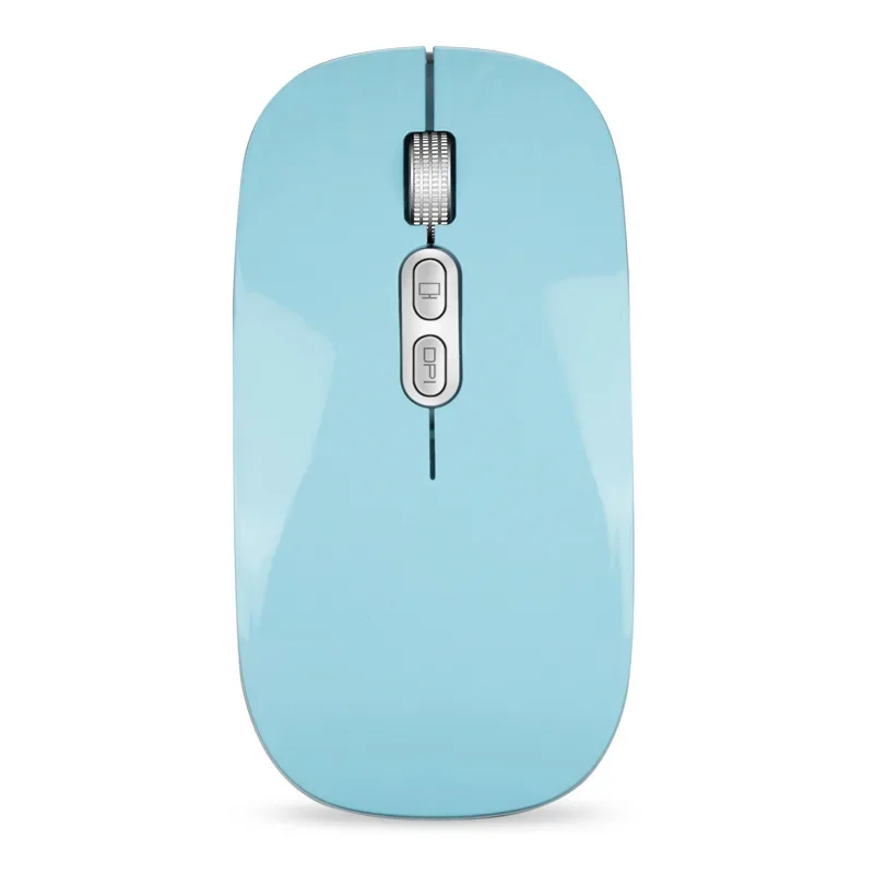 Wireless Mouse Rechargeable 2.4GHz Slim Ergonomic Silent DPI Adjustable USB Receiver Office Home Use