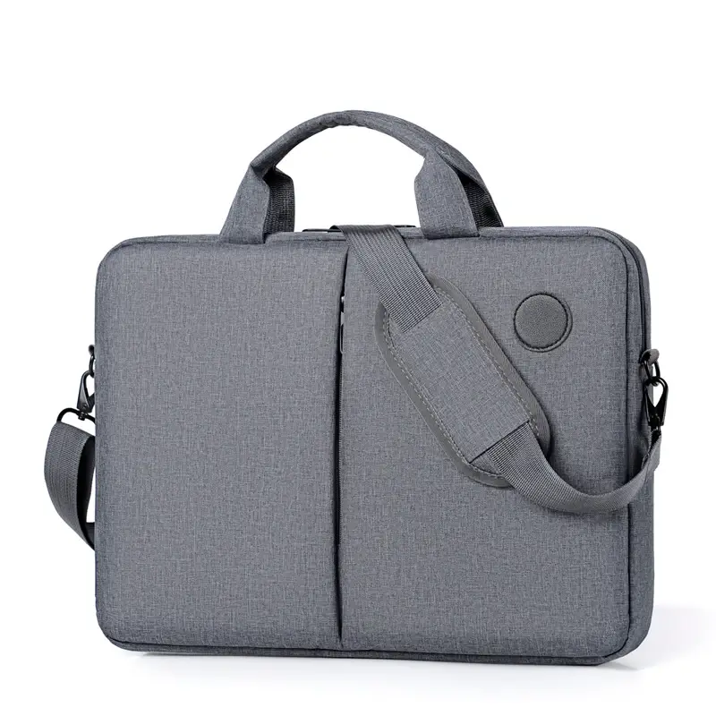 Fashion Solid Color Simple And Lightweight Portable Laptop Bag