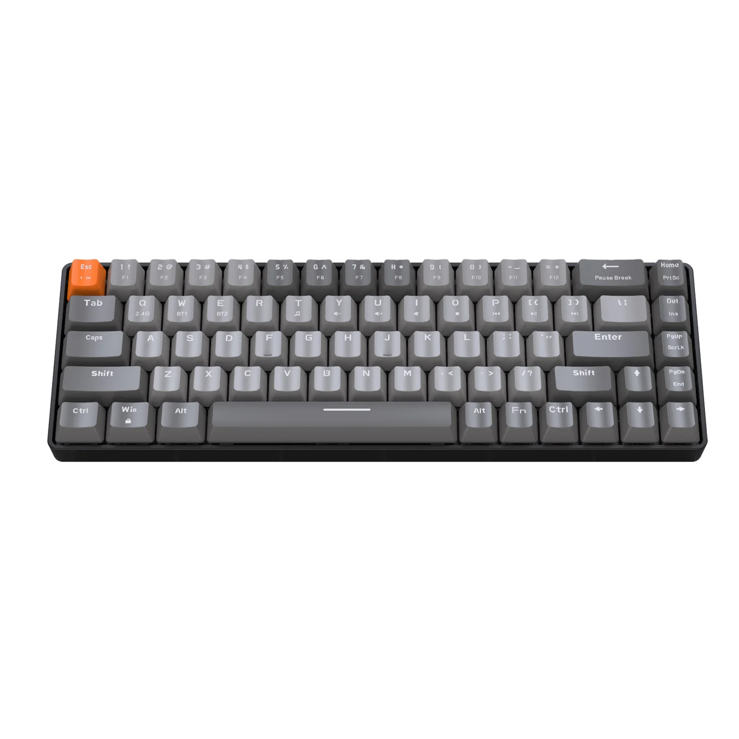Wireless Mechanical Keyboard Bluetooth Dual Mode Hot-Swap Mini Keyboard 68-Key