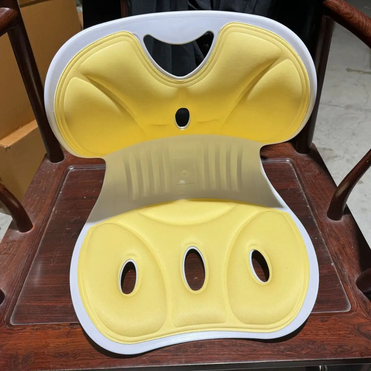 Ergonomic Lumbar Support Pillow Anti-Fatigue Back Cushion