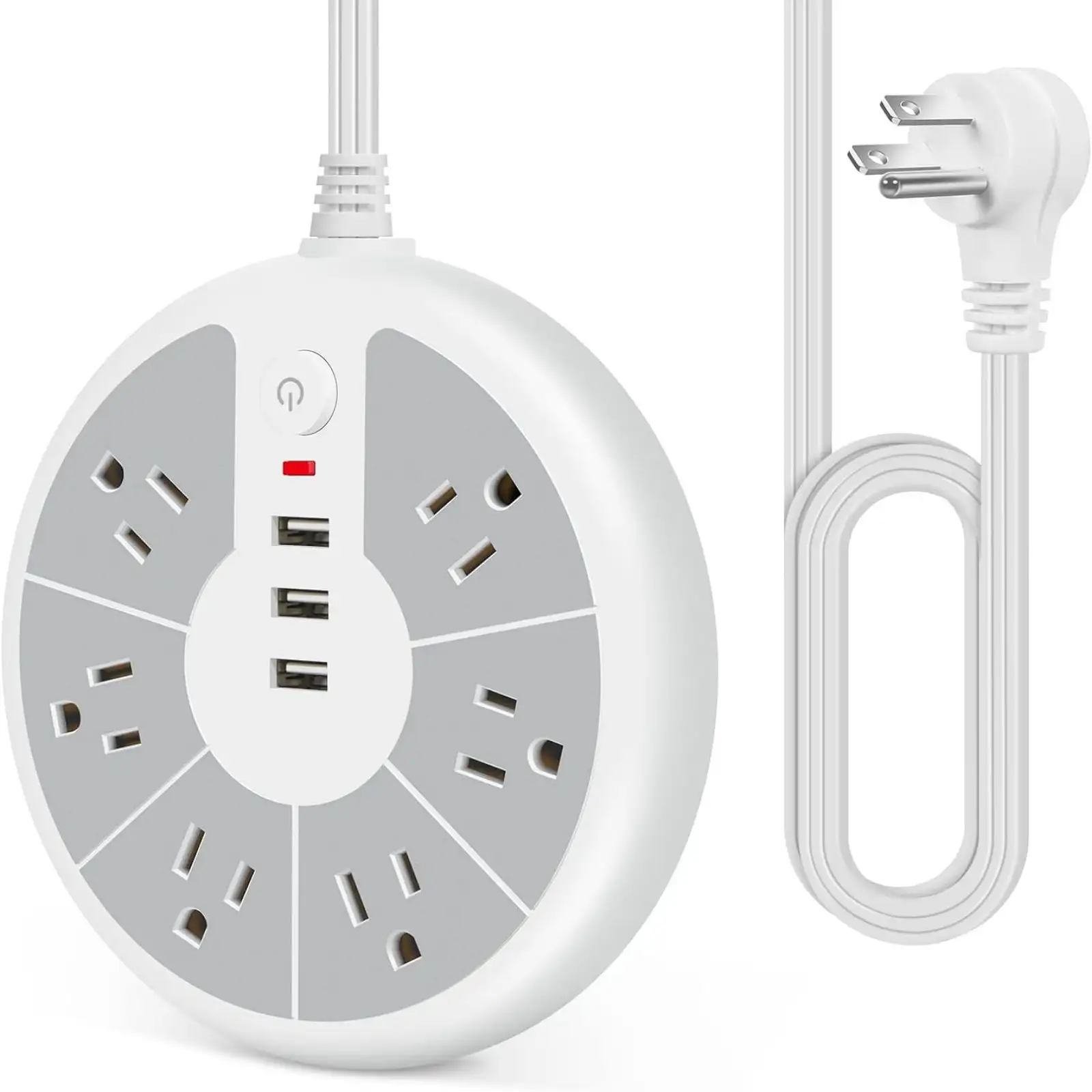Standard Disc-Shaped Power Strips Are Suitable For Office Use