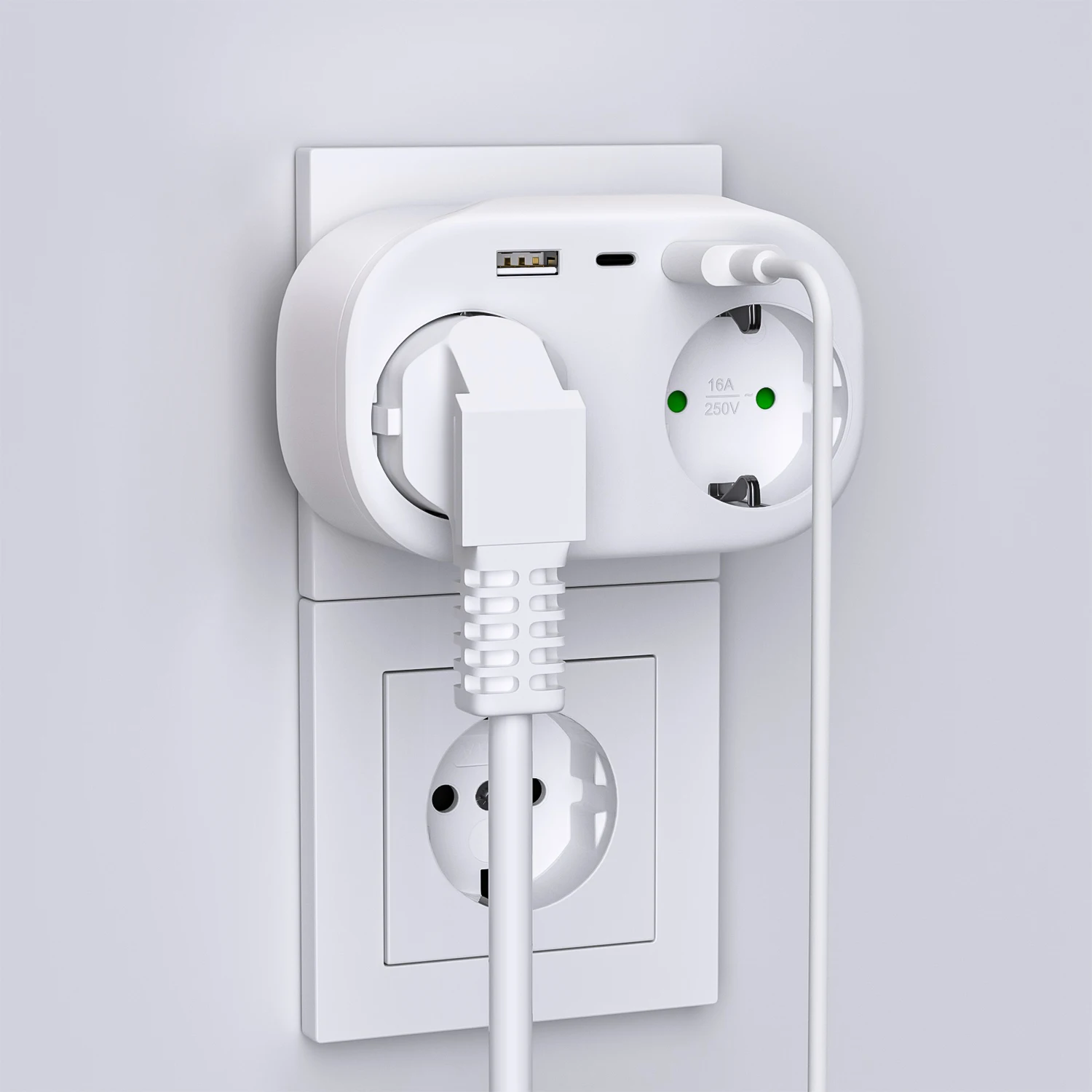 Plug Power Socket Wall Socket Adapter