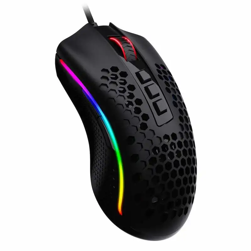 Lightweight RGB LED USB Gaming Mouse Optical Sensor