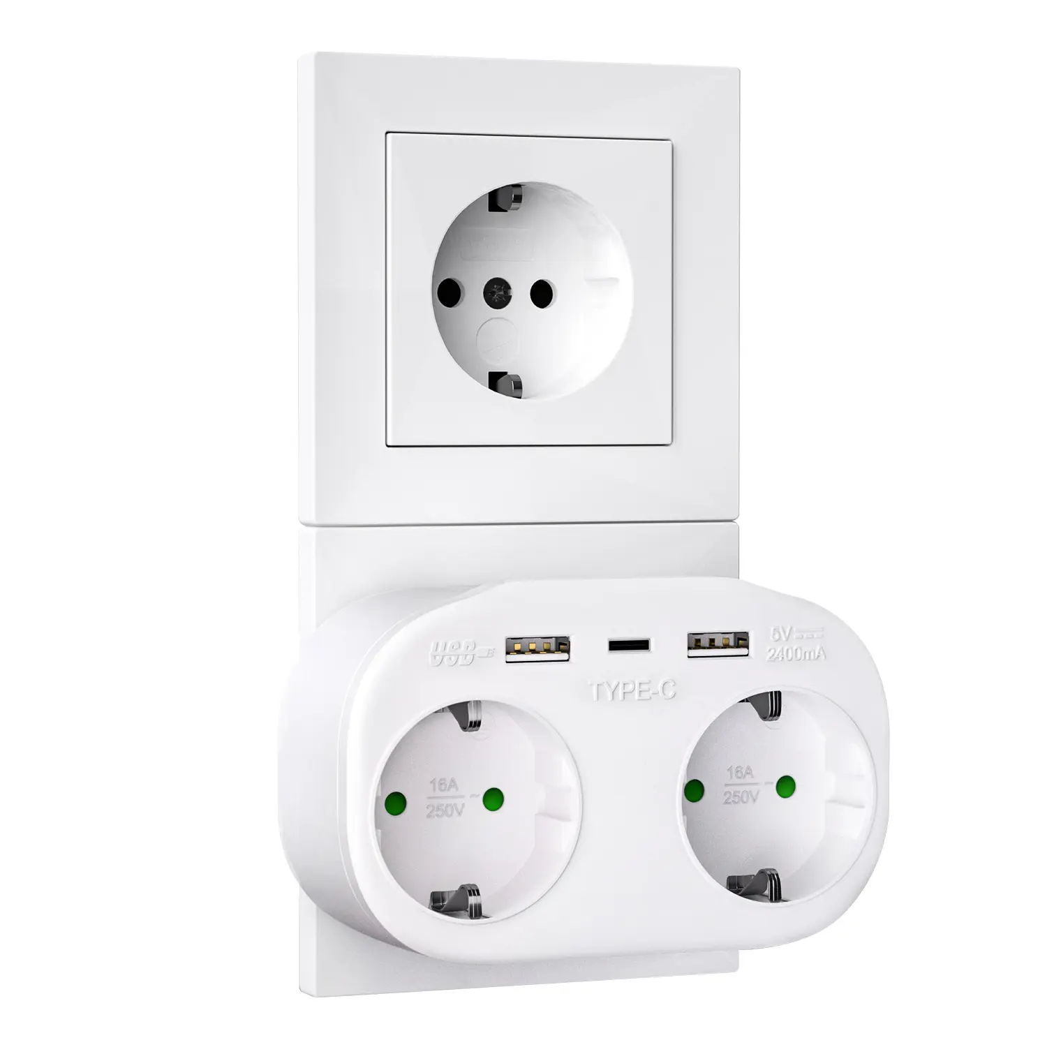 Plug Power Socket Wall Socket Adapter