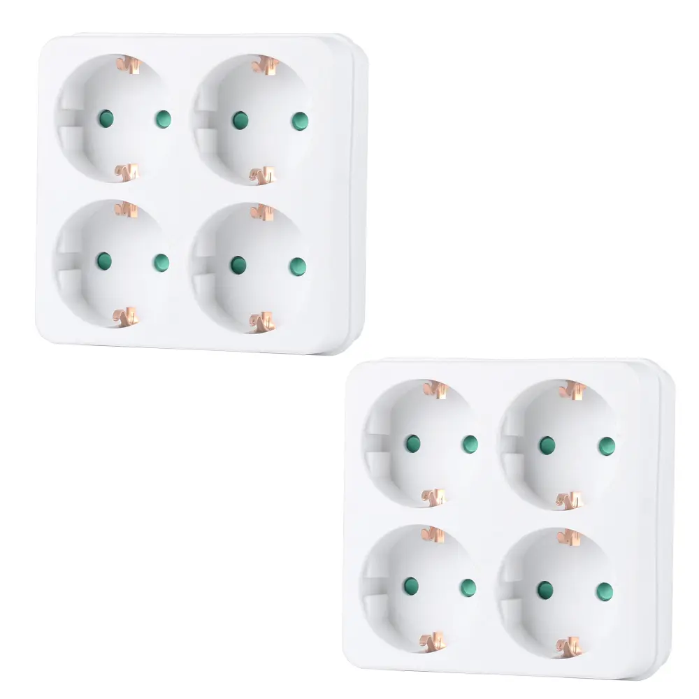 Compact Power Outlet Design Suitable For Office Use