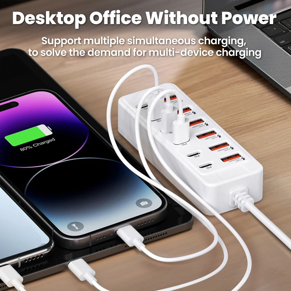 High-Speed Data Transmission Converter Fast Charging Plug