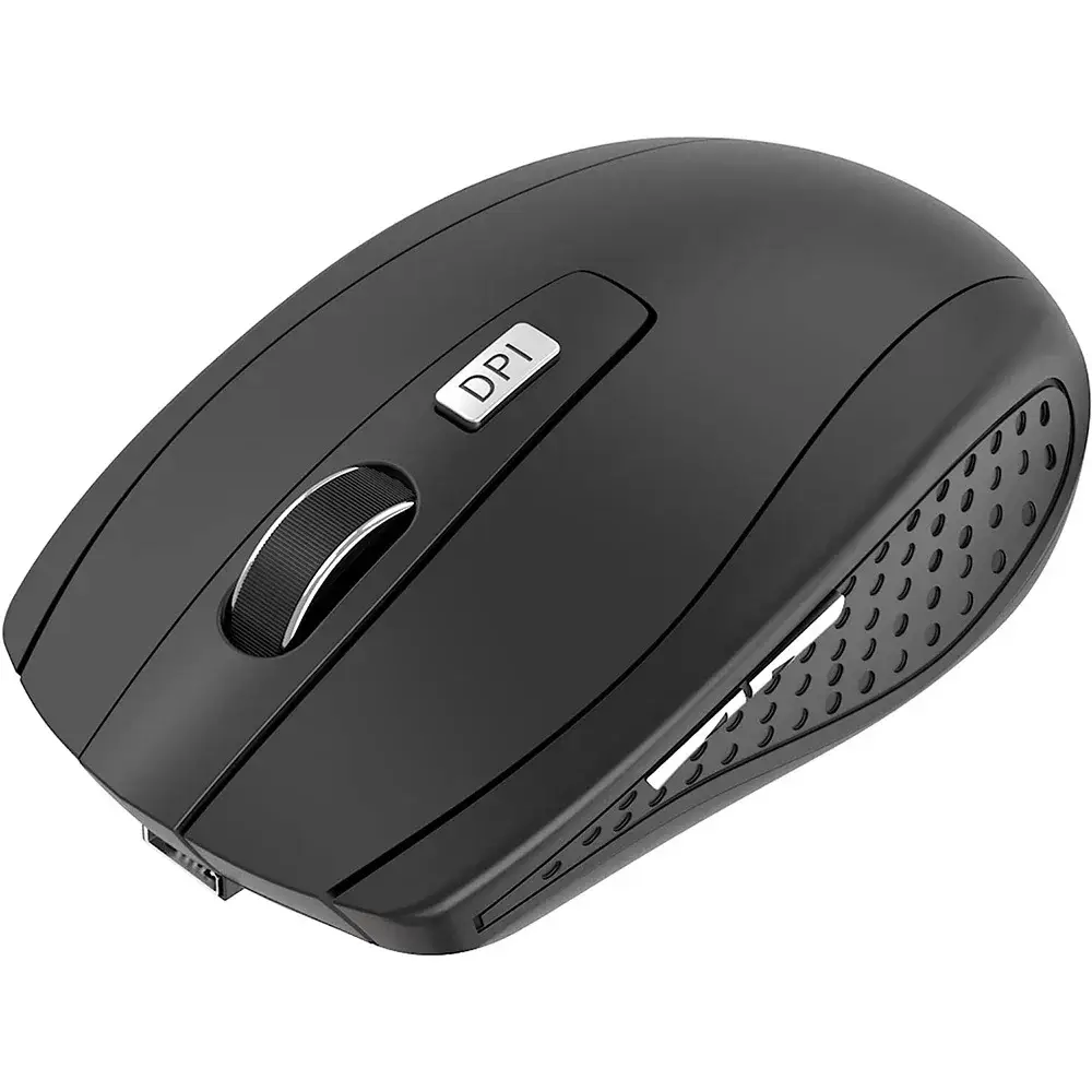 Portable Wireless Mouse Ergonomics Mouse Mobile Optical Office Mouse Adjustable 1600DPI Levels