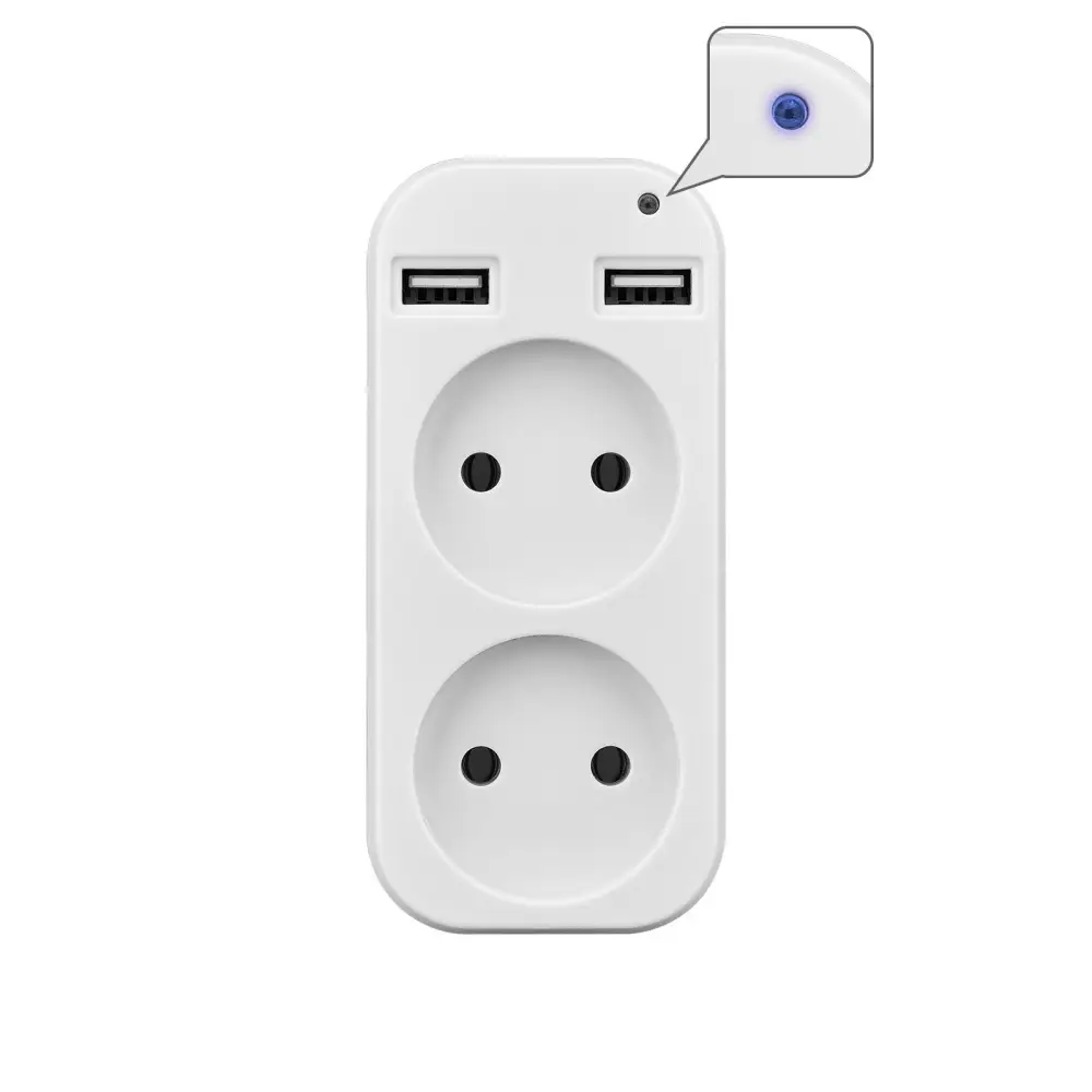 Power Strip Socket Adapter For Fast Charging In Office Use
