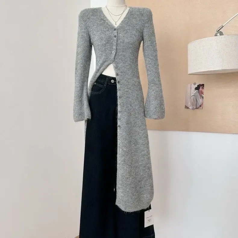 Women Over The Knee Temperament High-End Slim Fit Sweater