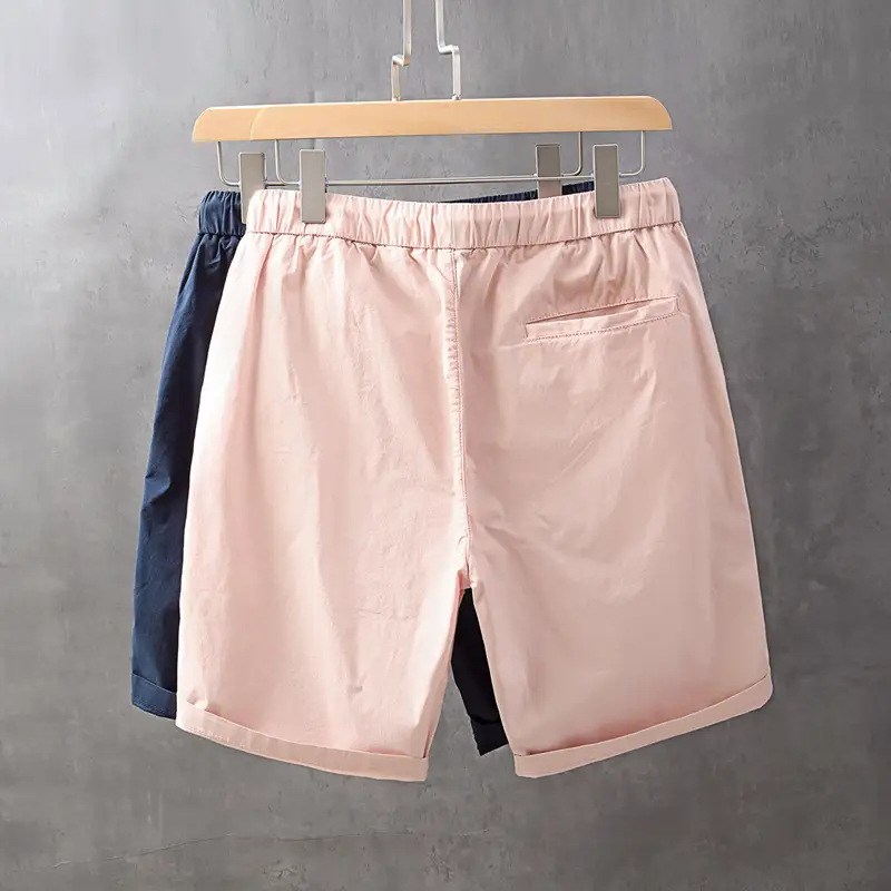 Trendy Men's Casual Shorts Loose Straight Cargo Sh...