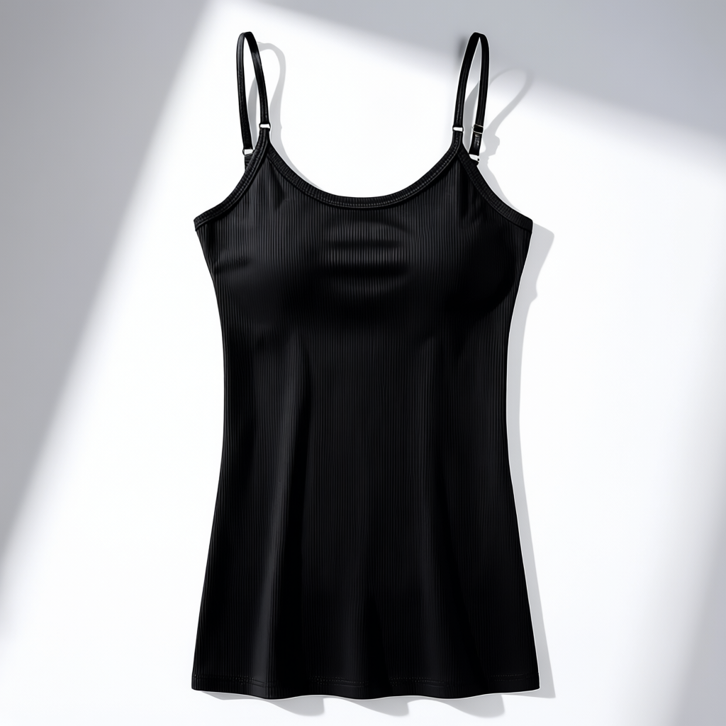 Simple Versatile Ribbed Tank Top