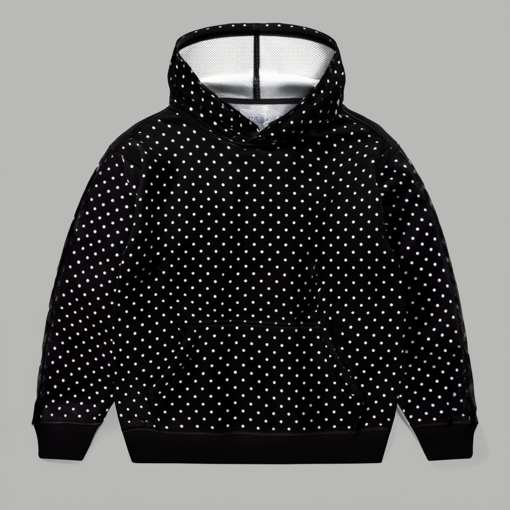Polka Dot Hoodie for Men