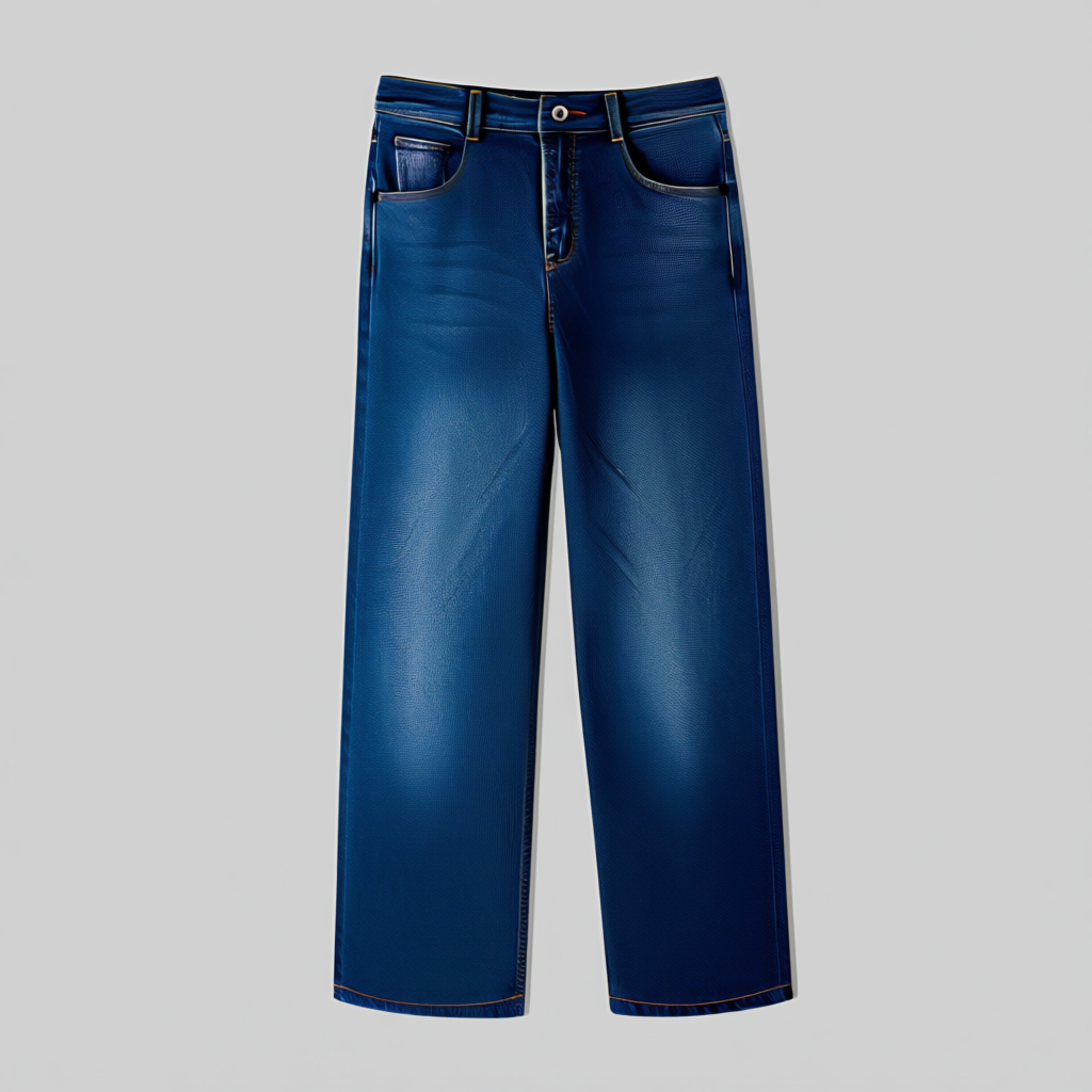 Jeans Men's Loose Straight Wide-leg Business Trousers Men's Clothing