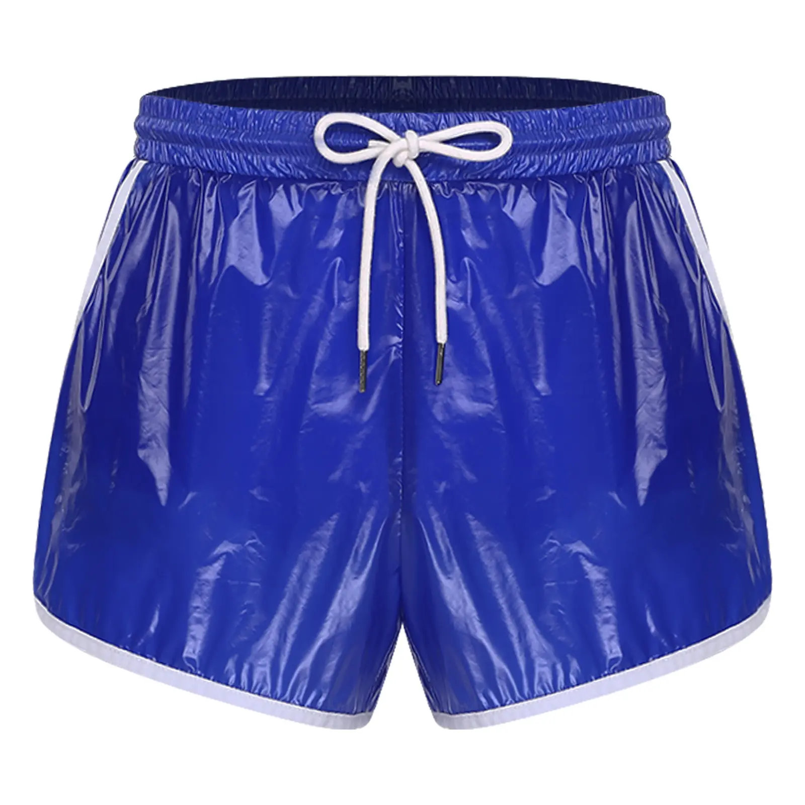Men's Waterproof Drawstring Elastic Waistband Shorts
