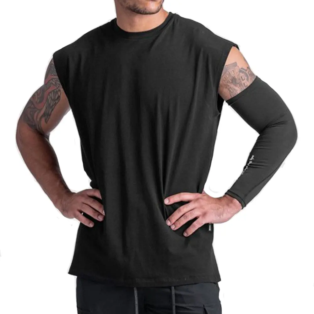 Men's Cotton Sleeveless Shirts Loose ...